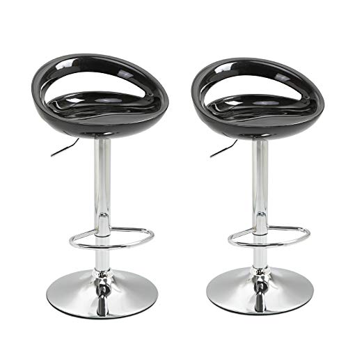 Lot de 2 tabourets de bar réglables Lot de 2 tabourets de bar réglables