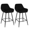 Lot de 2 Tabourets de Bar WOLTU