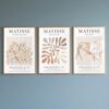 Lot de 3 Tableaux Décoratifs Matisse 40x50 cm