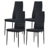 Lot de 4 Chaises de Salle à Manger Lot de 4 Chaises de Salle à Manger