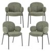 Lot de 4 chaises de Salle à Manger Lot de 4 chaises de Salle à Manger