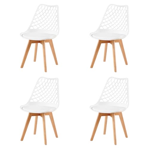 Lot de 4 Chaises Scandinaves EGGREE Lot de 4 Chaises Scandinaves EGGREE