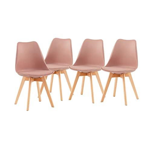 Lot de 4 Chaises Scandinaves Rétro Lot de 4 Chaises Scandinaves Rétro