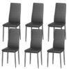 Lot de 6 Chaises de Salle à Manger Stanew Lot de 6 Chaises de Salle à Manger Stanew