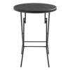 Mange-Debout Pliant Noir 110x80 cm Mange-Debout Pliant Noir 110x80 cm