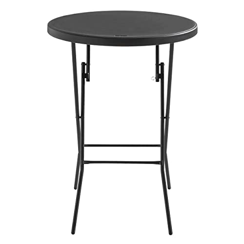 Mange-Debout Pliant Noir 110x80 cm Mange-Debout Pliant Noir 110x80 cm