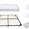 Matelas IZTOSS 140x190 avec Sommier et Couette Matelas IZTOSS 140x190 avec Sommier et Couette