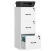 Meuble de Bureau VASAGLE avec Tiroirs Verrouillables Meuble de Bureau VASAGLE avec Tiroirs Verrouillables