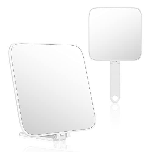 Miroir à Main Polyvalent avec Poignée Pliable Miroir à Main Polyvalent avec Poignée Pliable
