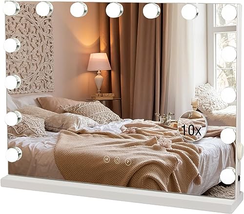 Miroir Maquillage Hollywood Avec Lumières LED Miroir Maquillage Hollywood Avec Lumières LED