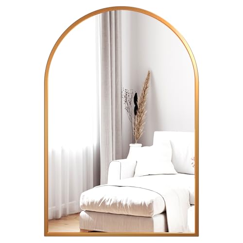 Miroir Mural Dripex 60x90cm en Or Miroir Mural Dripex 60x90cm en Or