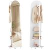 Miroir sur Pied Multifonction avec Roues