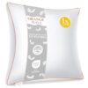 Oreiller en Plumes Orange Wave 60x60 Oreiller en Plumes Orange Wave 60x60