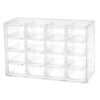 Organisateur Transparent de Tiroirs Empilables