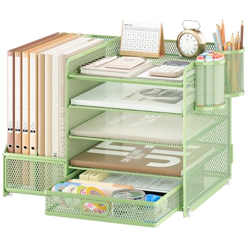 Organiseur de bureau à 5 niveaux Organiseur de bureau à 5 niveaux
