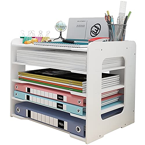Organiseur de Bureau en Bois et Plastique Organiseur de Bureau en Bois et Plastique