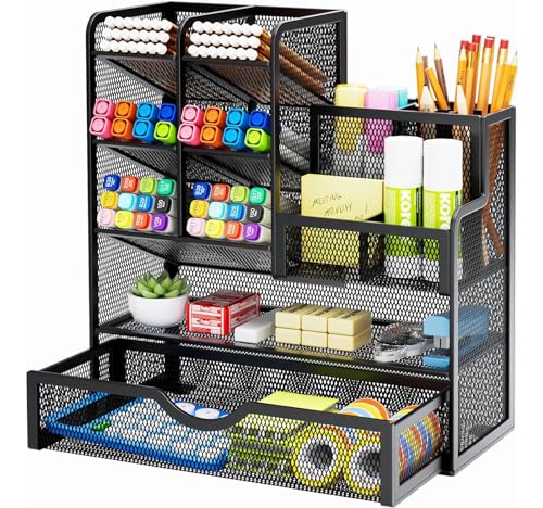 Organiseur de Bureau en Maille Multifonctionnel Organiseur de Bureau en Maille Multifonctionnel
