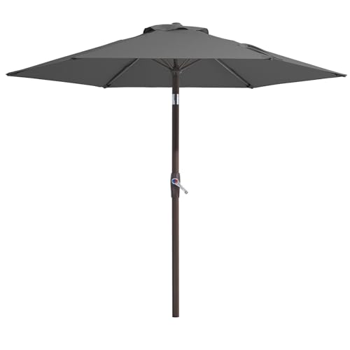 Parasol de Jardin 2.3M avec Manivelle