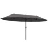 Parasol de jardin double Outsunny 4,6m Parasol de jardin double Outsunny 4,6m