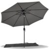 Parasol de Jardin Inclinable 270cm Gris Parasol de Jardin Inclinable 270cm Gris