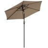 Parasol de jardin inclinable haut de gamme Parasol de jardin inclinable haut de gamme
