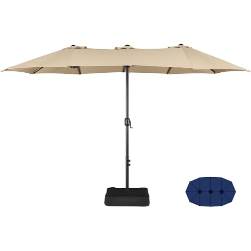Parasol de Jardin XXL avec Sac de Sable