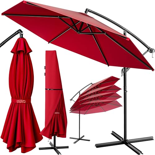 Parasol déporté en aluminium KINGSLEEVE