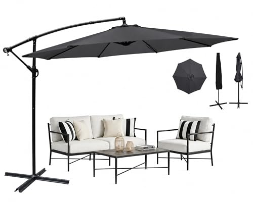 Parasol Déporté Inclinable 3x3M