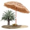 Parasol Plage Hawaïen Inclinable Parasol Plage Hawaïen Inclinable