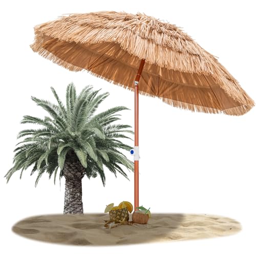 Parasol Plage Hawaïen Inclinable