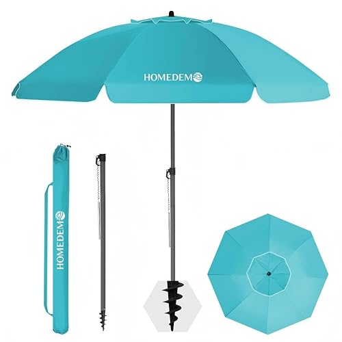 Parasol Plage Inclinable 200cm UV50+