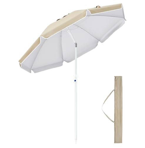 Parasol Plage Inclinable Anti UV 1.6M