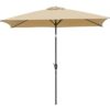 Parasol Rectangulaire Yaheetech 3 m avec Manivelle Parasol Rectangulaire Yaheetech 3 m avec Manivelle