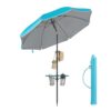 Parasol SONGMICS 160 cm avec Tablette Parasol SONGMICS 160 cm avec Tablette