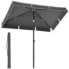 Parasol SONGMICS 200 x 125 cm avec UPF 50+ Parasol SONGMICS 200 x 125 cm avec UPF 50+