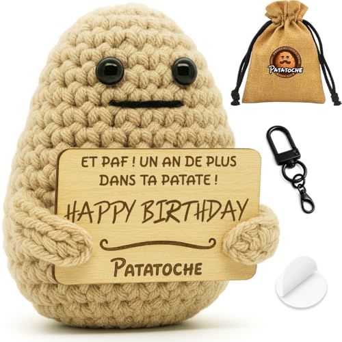 Patatoche® Patate Positive Connectée Humoristique Patatoche® Patate Positive Connectée Humoristique