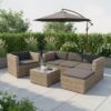 Salon de Jardin en Polyrotin Punta Cana