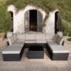 Salon de Jardin Modulable 8 Personnes Salon de Jardin Modulable 8 Personnes