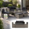 Salon de Jardin Salou en Polyrotin