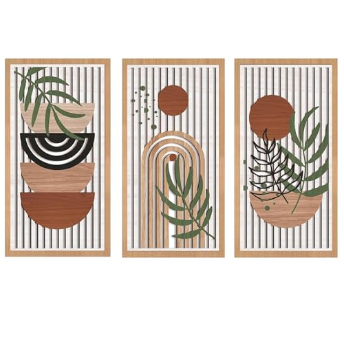 Sculptures Murales Boho Chic en Bois Sculptures Murales Boho Chic en Bois