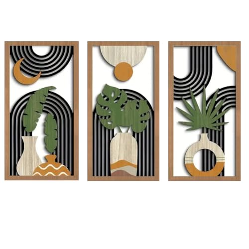 Sculptures Murales en Bois Décoratives Boho-Chic Sculptures Murales en Bois Décoratives Boho-Chic