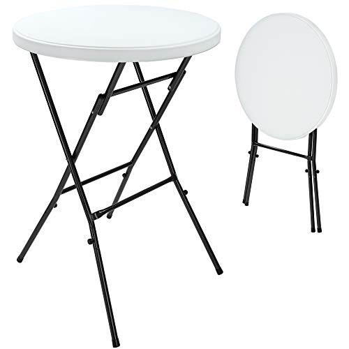 Set de 2 Tables Hautes Pliante Casaria Set de 2 Tables Hautes Pliante Casaria