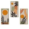 Set de 3 Décorations Murales en Bois Set de 3 Décorations Murales en Bois