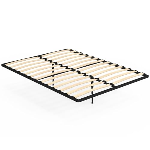 Sommier Cadre Métal à Lattes 140x190 cm Sommier Cadre Métal à Lattes 140x190 cm