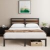 Sommier Zinus 140x190 cm en Bambou et Acier Sommier Zinus 140x190 cm en Bambou et Acier