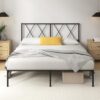Sommier Zinus Elias 140x190 cm en Métal