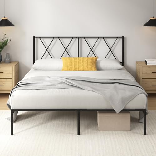 Sommier Zinus Elias 140x190 cm en Métal