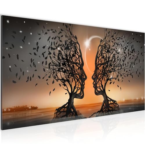 Tableau Moderne Couple d'Amoureux Décoratif Tableau Moderne Couple d'Amoureux Décoratif