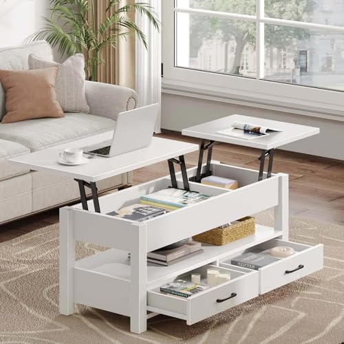Table Basse Relevable en Bois Moderne Table Basse Relevable en Bois Moderne
