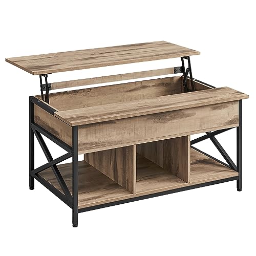 Table Basse VASAGLE avec Plateau Relevable Table Basse VASAGLE avec Plateau Relevable